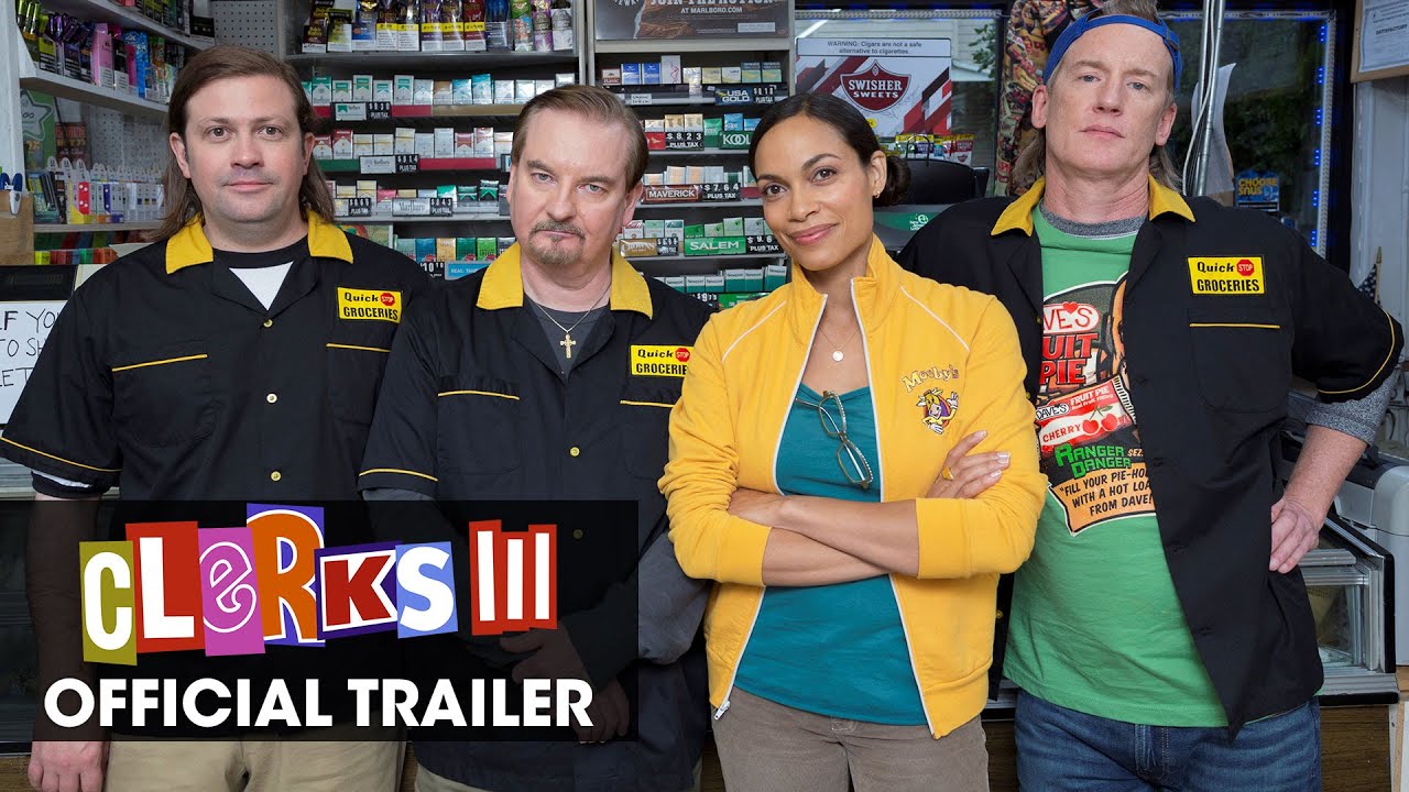 Lionsgate released the first trailer for Clerks III