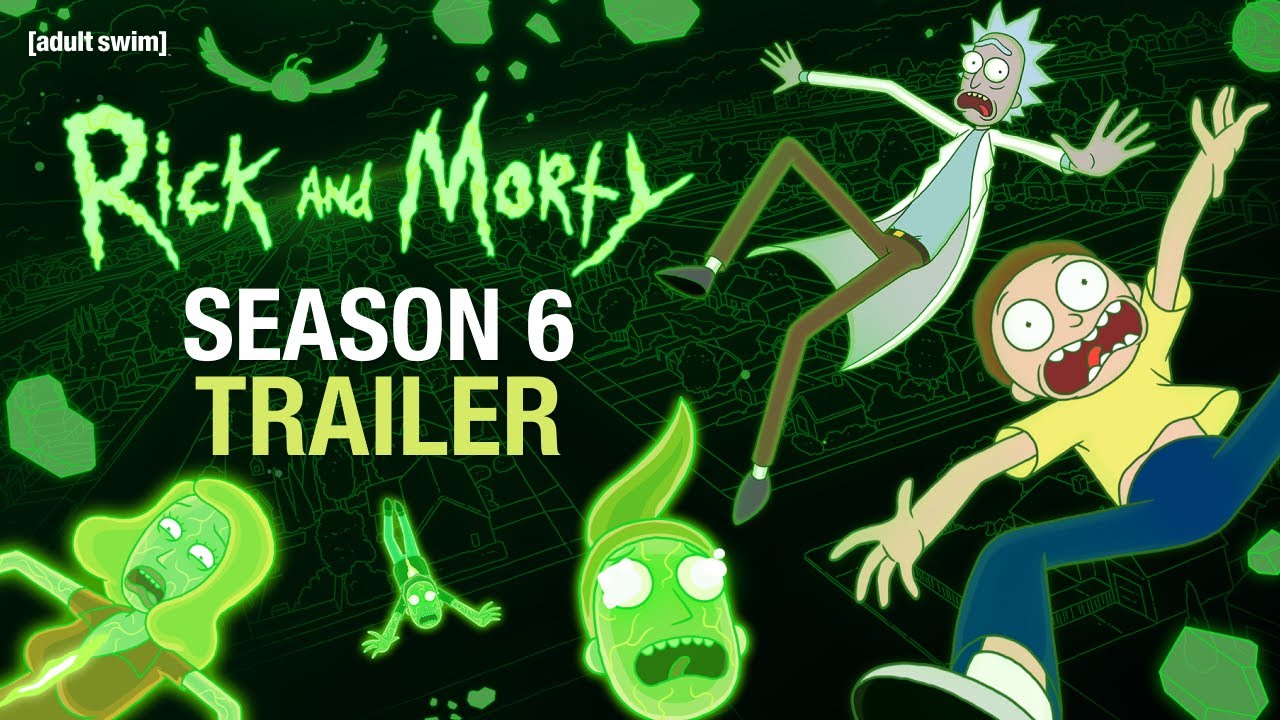 Adult Swim показав трейлер 6 сезону серіалу Рік та Морті (Rick and Morty)