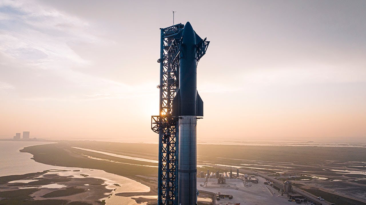 Live broadcast of Starship first launch into orbit