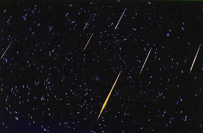 Shooting stars in August 2023