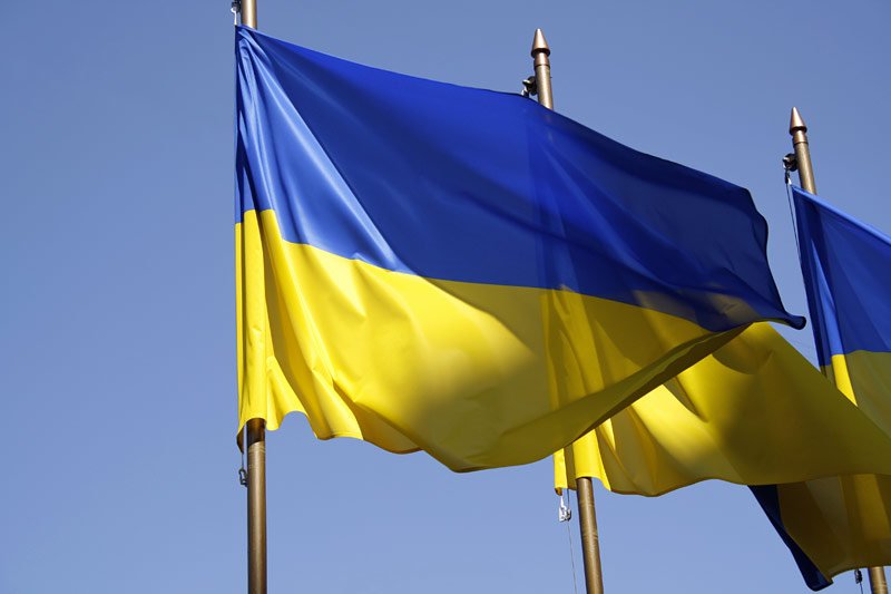 On May 5, 2022, Kyiv's public utilities will lower the main state flag of Ukraine to replace the canvas
