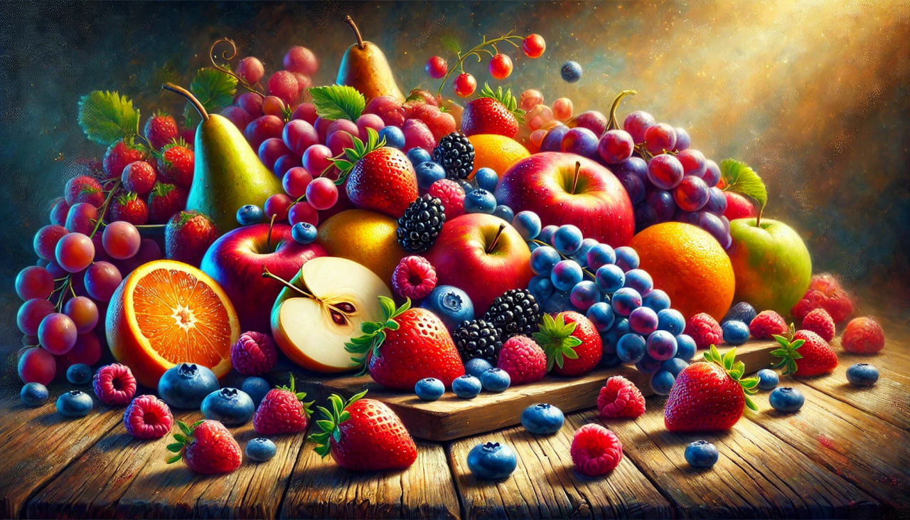 Фрукти, ягоди